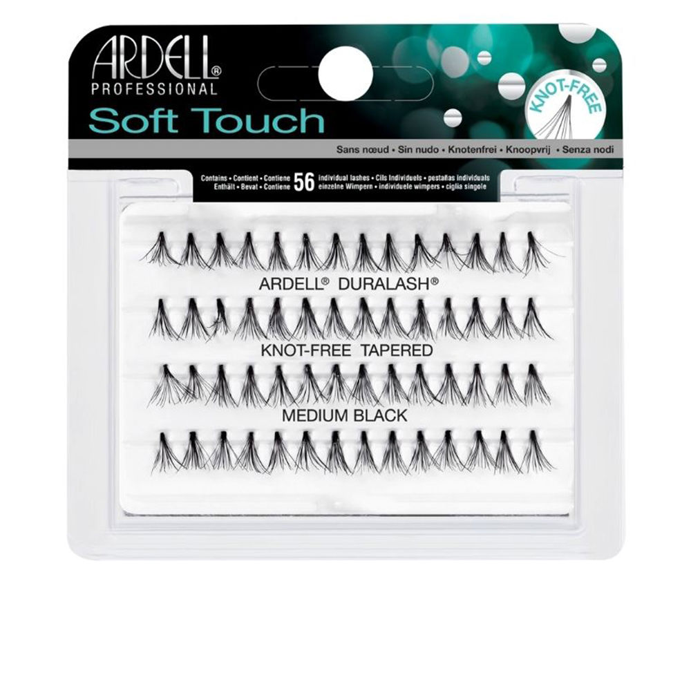 Ardell Individuals Light Weight Volume Knot-Free Tapered #Medium Black 56 U