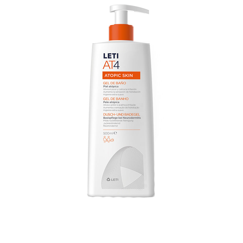 Leti Pharma Letiat4 Atopic Skin Bath Gel 500 Ml
