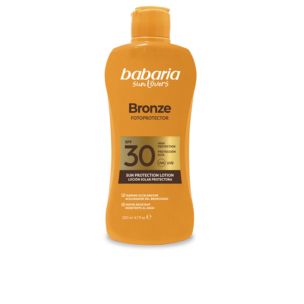 Babaria Sun Lovers Bronze Loción Solar Protectora Spf30 200 Ml
