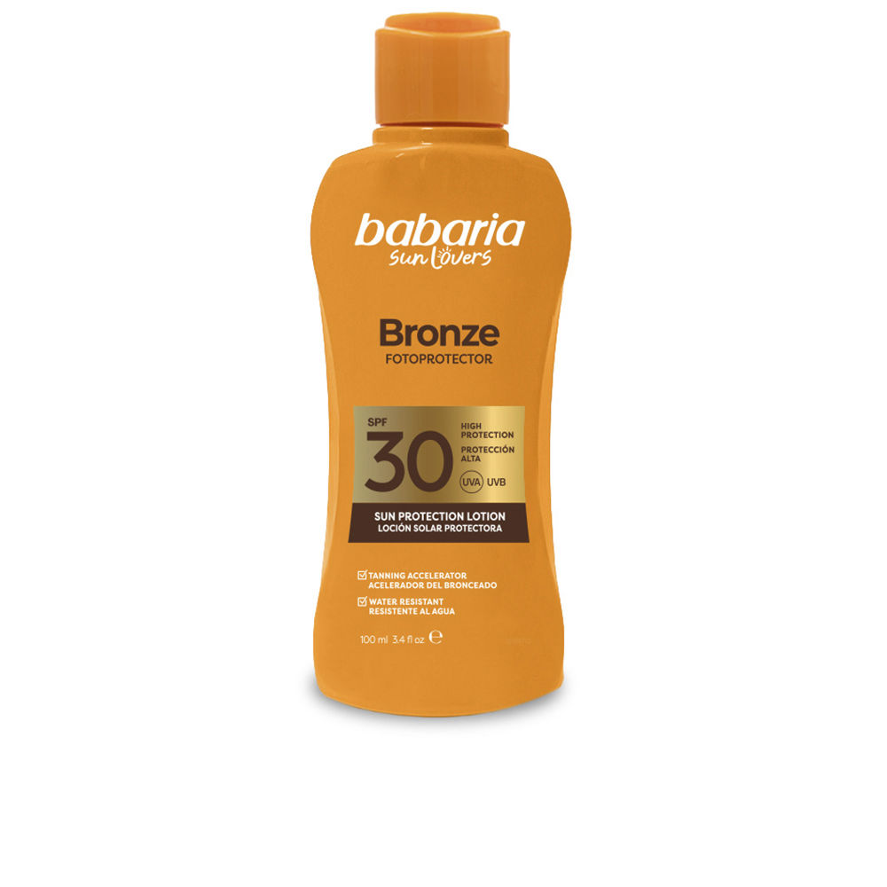 Babaria Sun Lovers Bronze Loción Solar Protectora Spf30 100 Ml