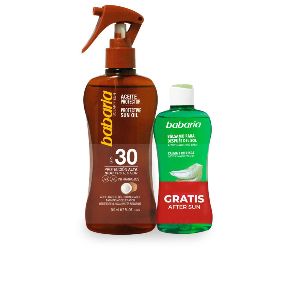 Babaria Solar Aceite Coco Estuche 2 Pz