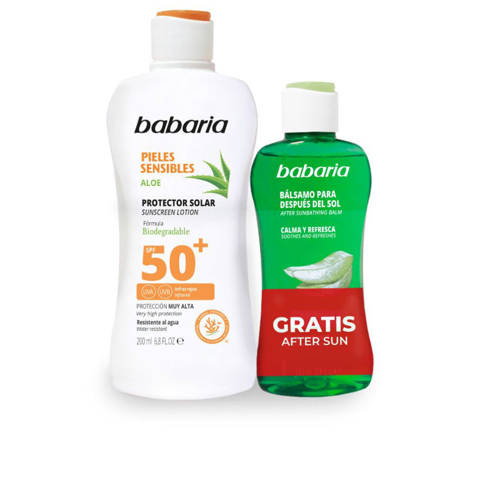Babaria Solar Piel Sensible Spf50+ Estuche 2 Pz