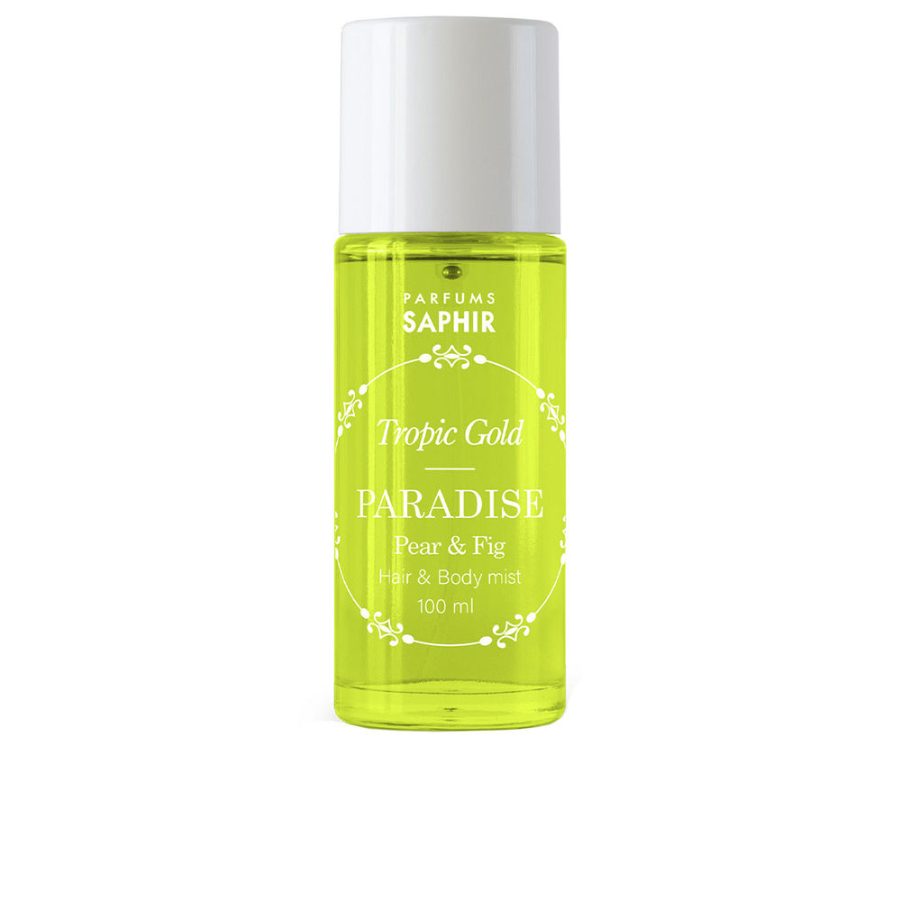 Parfums Saphir Tropic Gold Paradis Hair &Amp; Body Mist 100 Ml