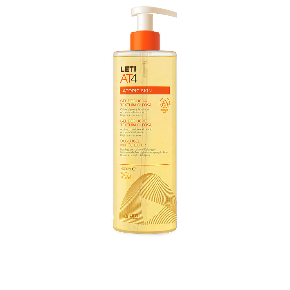 Leti Pharma Letiat4 Atopic Skin Oily Texture Shower Gel 400 Ml