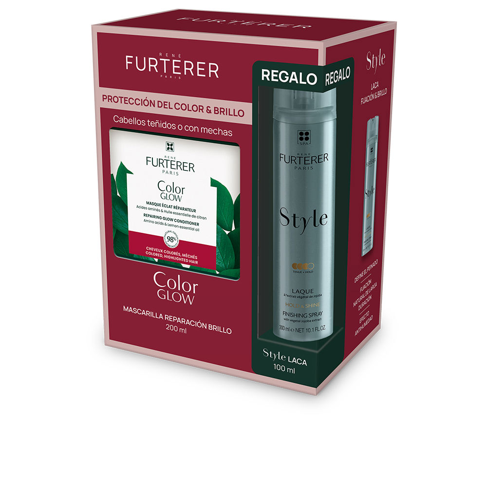 Rene Furterer Color Glow Mask + Hairspray Set 2 Pcs