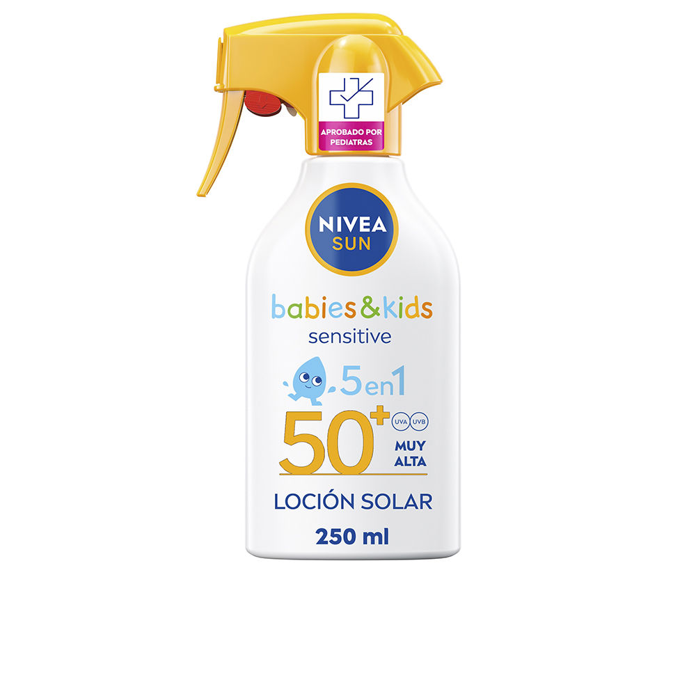 Nivea Sun Babies &Amp; Kids Sun Lotion Spray Spf50+ 250 Ml