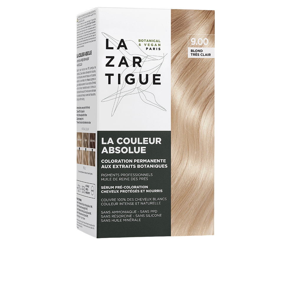Lazartigue La Couleur Absolue Ammonia-Free Permanent Hair Color #9.00 1 Unit