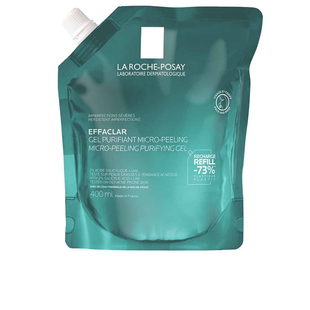 La Roche Posay Effaclar Purifying Micro-Exfoliating Gel Anti-Blemish With Salicylic Acid Refill 400 Ml