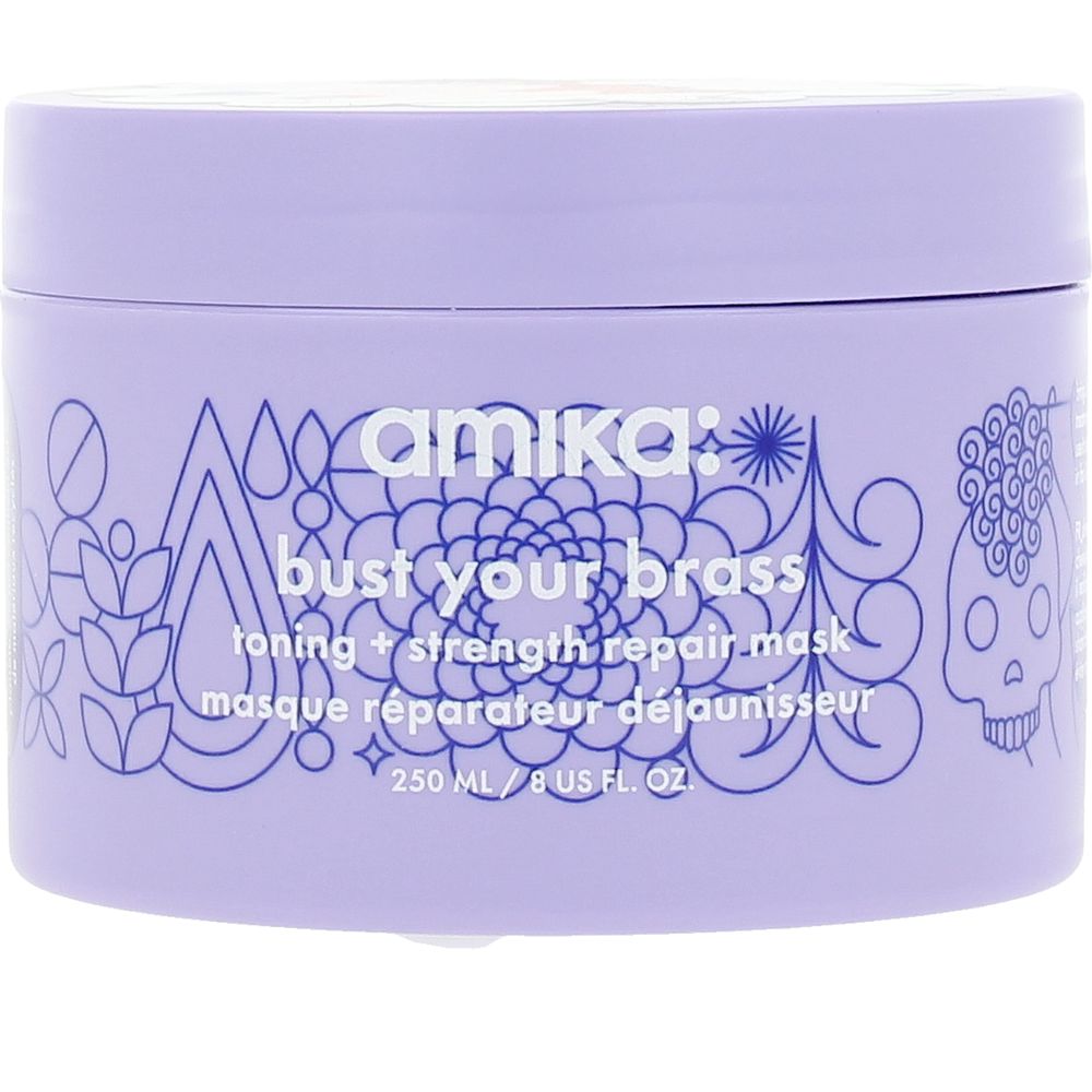 Amika Bust Your Brass Repairing Mask For Blonde Hair 250 Ml