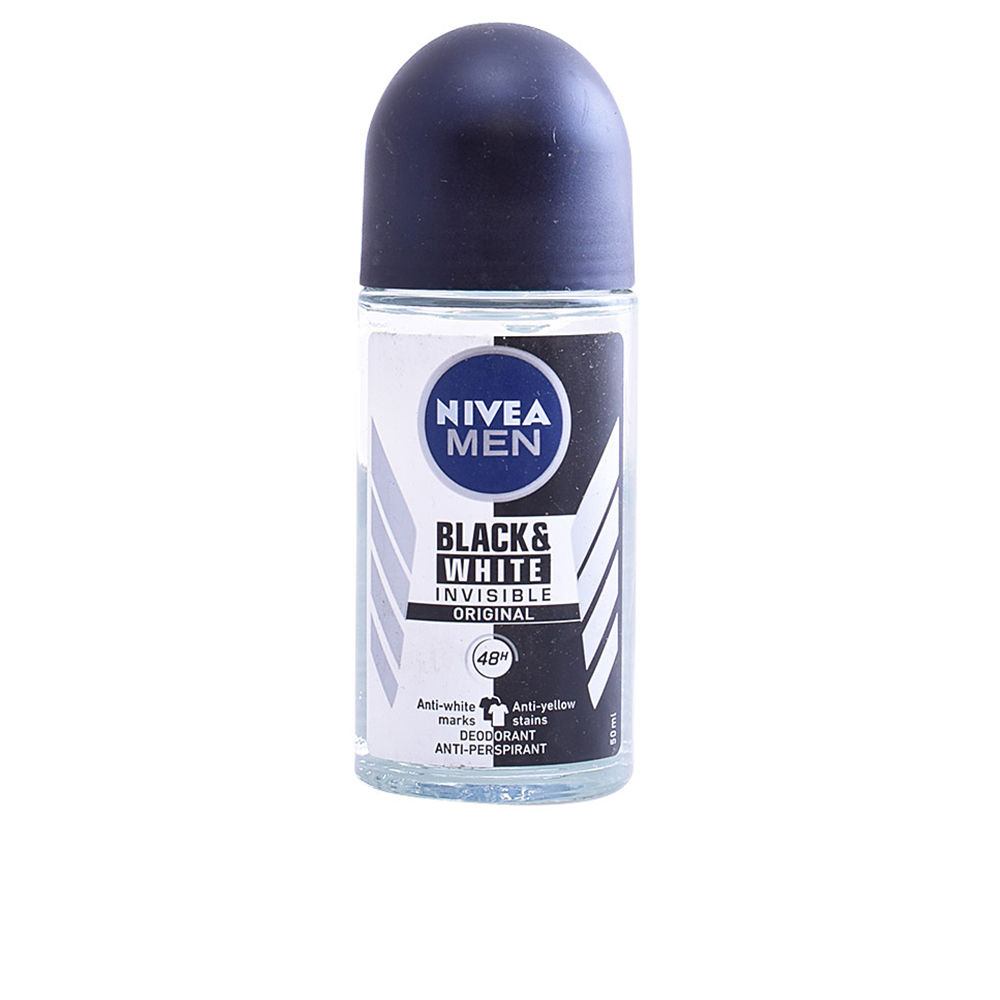 Nivea Men Black &Amp; White Invisible Deo Roll-On 50 Ml