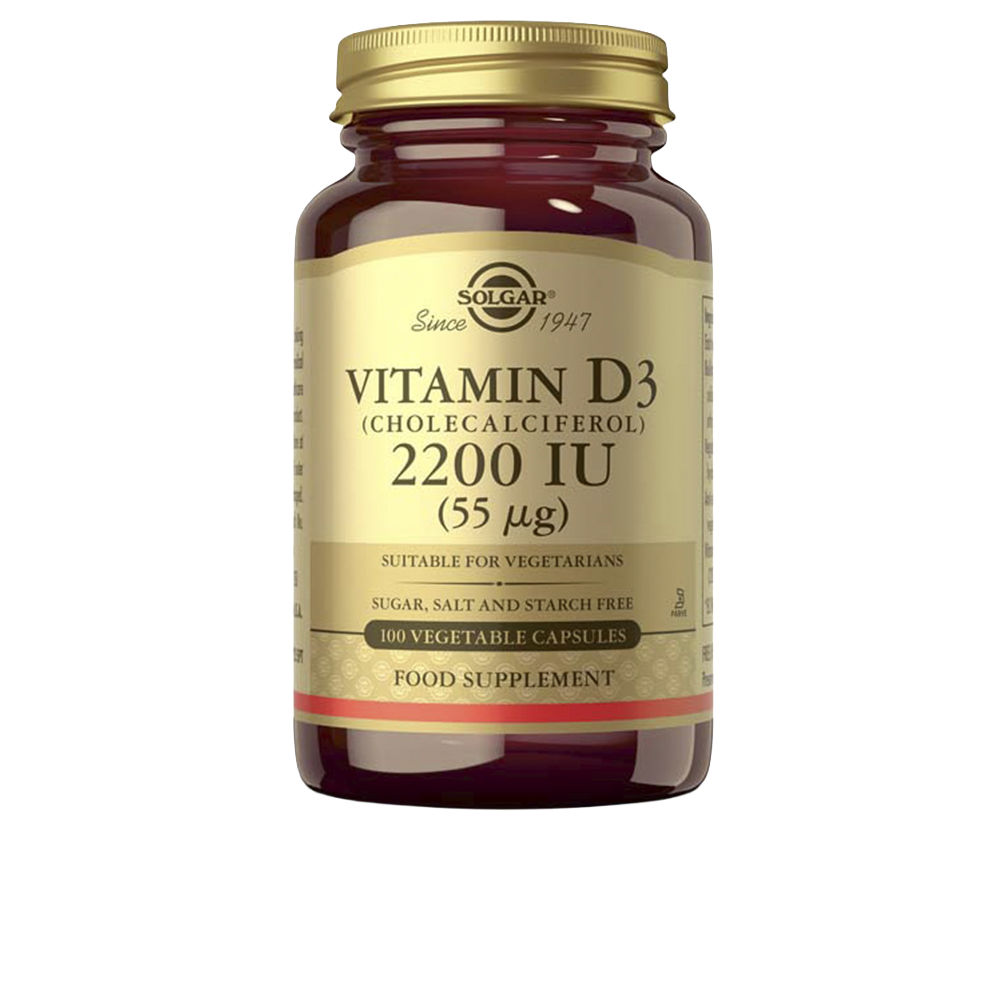 Solgar Vitamin D3 2200 Iu 55 Mcg 100 Vcaps
