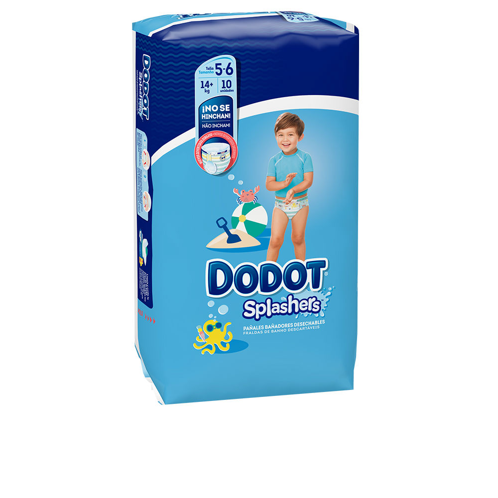 Dodot Splashers Disposable Swimsuit Size 5-6 + 14 Kg 10 U