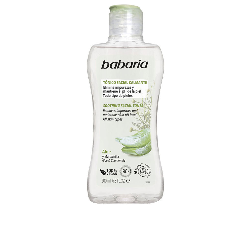 Babaria Aloe Vera Soothing Facial Tonic 300 Ml
