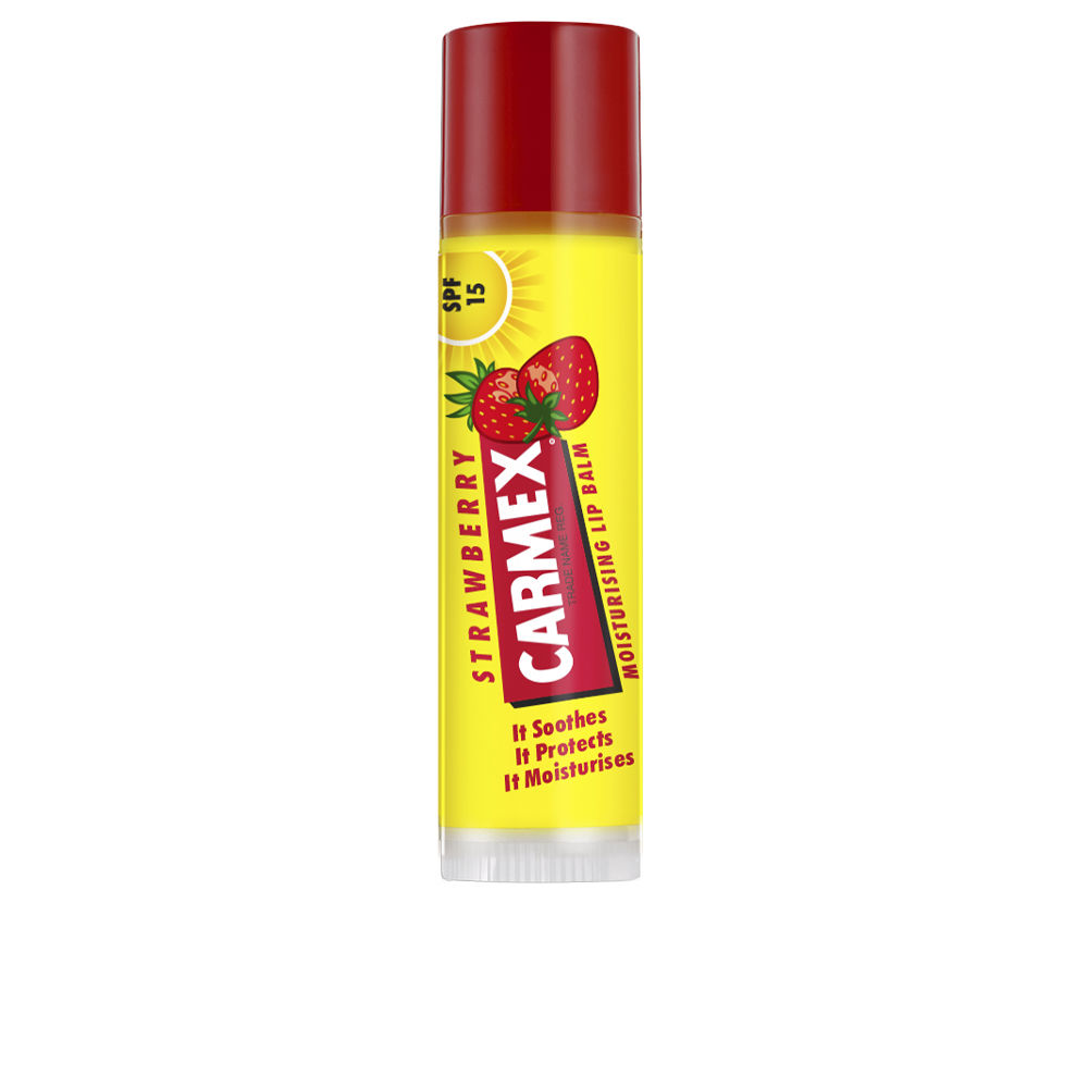 Carmex Lip Balm Spf 15 Strawberry Flavor 4.25 Gr