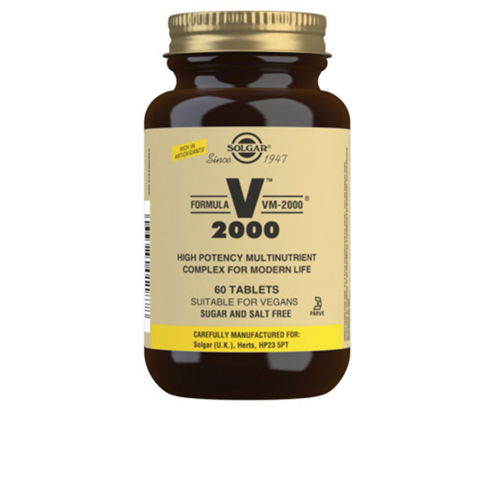 Solgar Vm 2000 Multinutrient Formula 60 Tablets