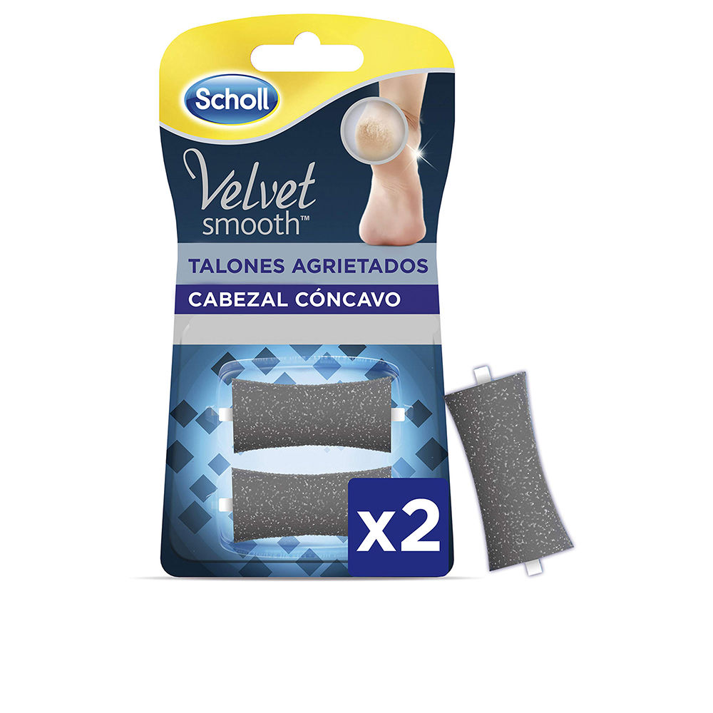 Scholl Velvet Smooth File For Cracked Heels Replacement 2 Units