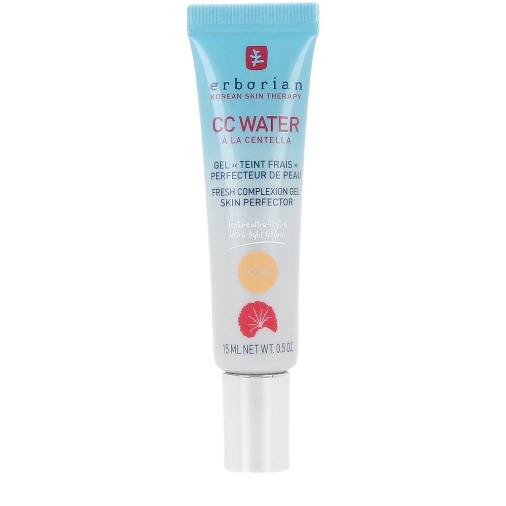 Erborian Cc Water À La Centella Asiatica Refreshing Mattifying Gel #Gold 15 Ml