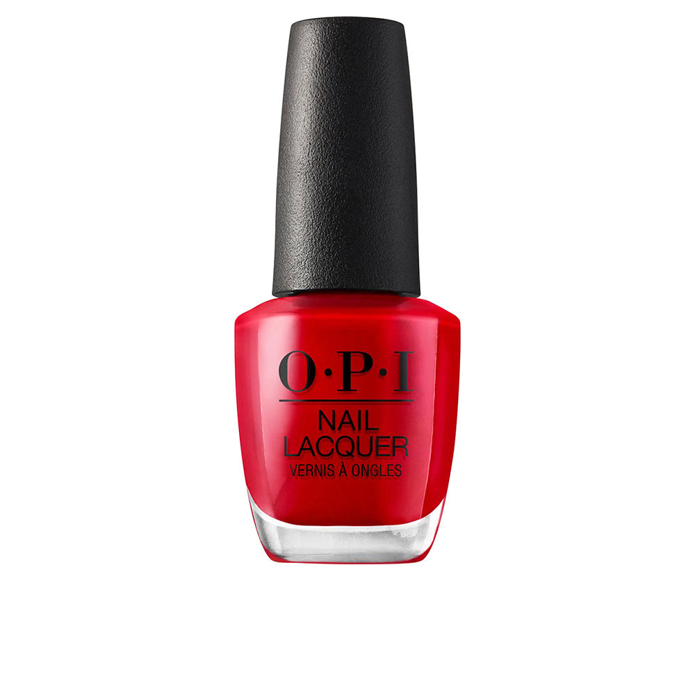 Opi Nail Lacquer Nail Polish Lasting Up To 7 Days #Big Apple Red 15 Ml