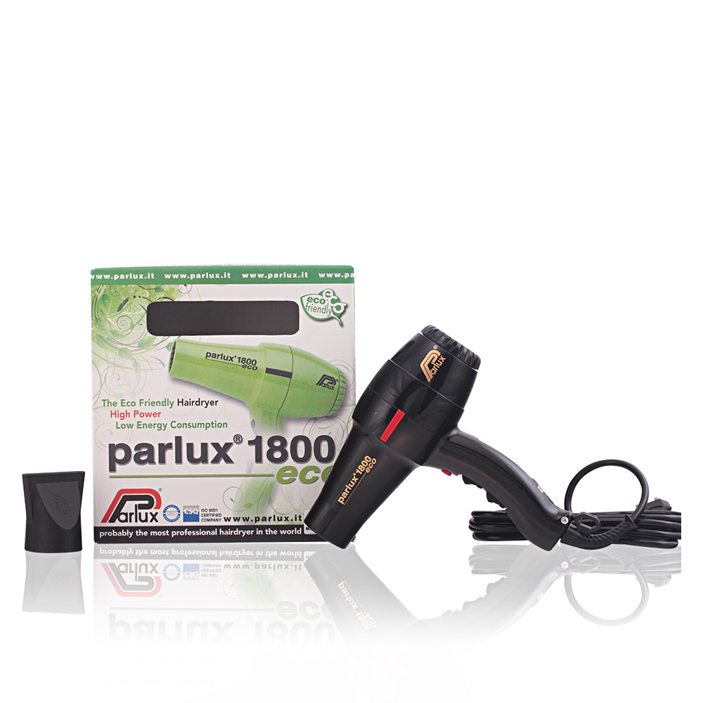 Parlux 1800 Eco Edition Hairdryer #Black 1 U