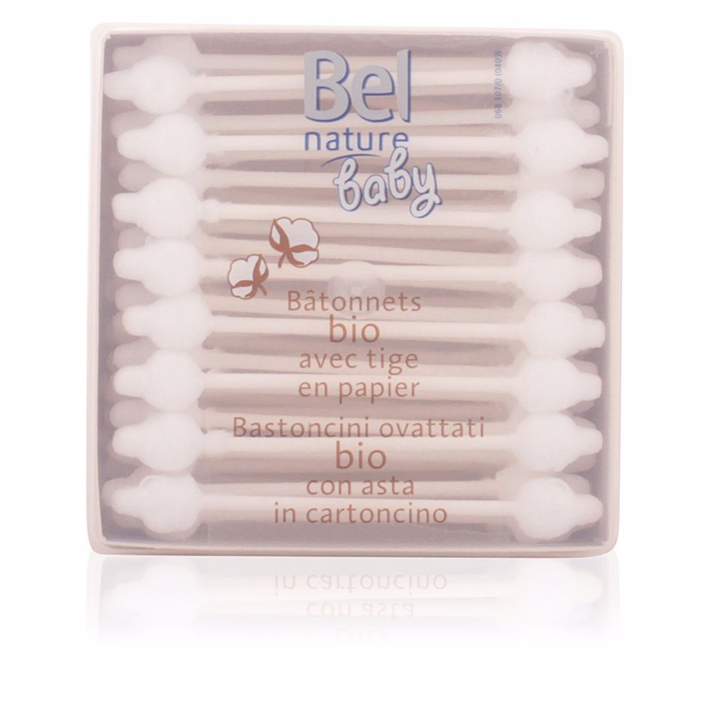 Bel Nature Ecocert Bastoncillos Seguridad Algodón 100% 60 Pz