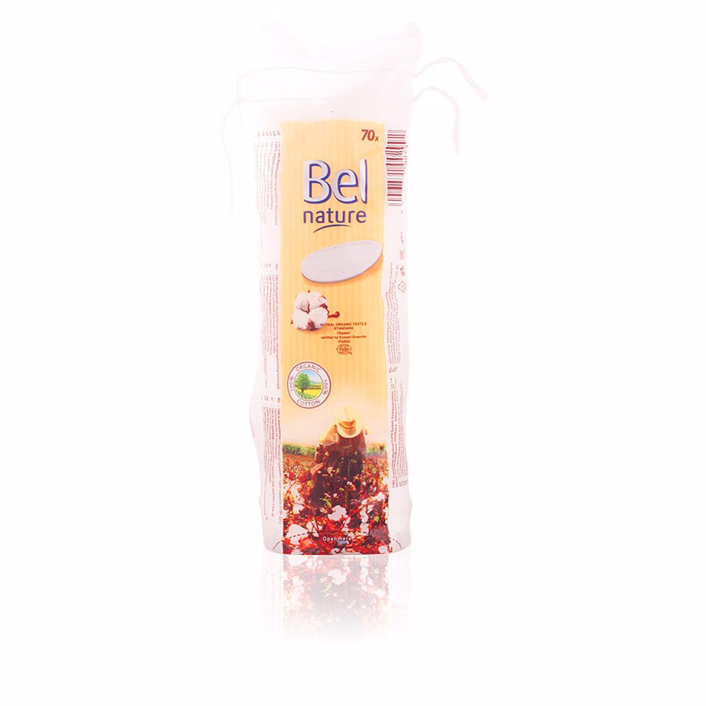 Bel Nature Ecocert Discos Redondos Algodón 100% 70 Pz