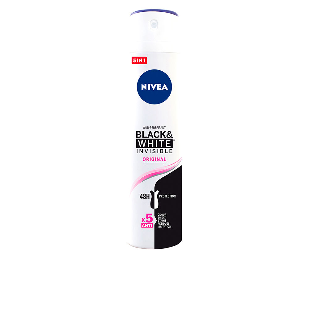 Nivea Black & White Invisible Deodorant Spray 200 Ml