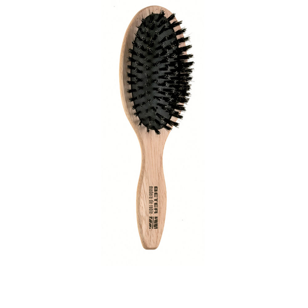 Beter Pneumatic Brush, Mixed Bristles, Oak Wood Handle, 1 Unit