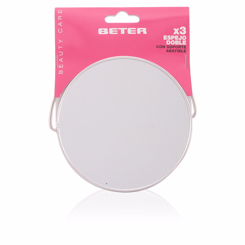 Beter Double Metal Mirror X3 With Folding Support 12.2 Cm 1 Unit