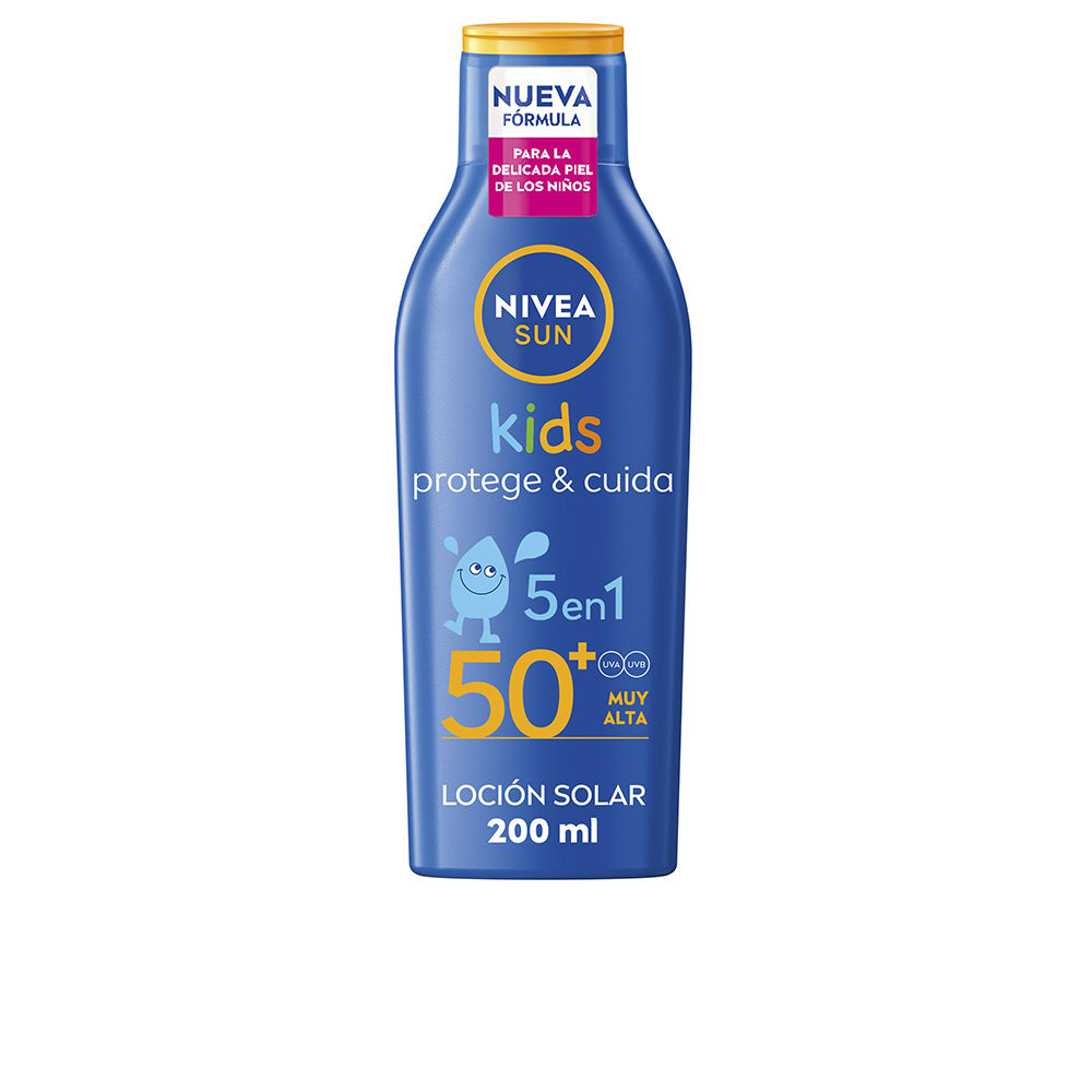 Nivea Sun Kids Waterproof Moisturizing Protector Spf50+ 200 Ml
