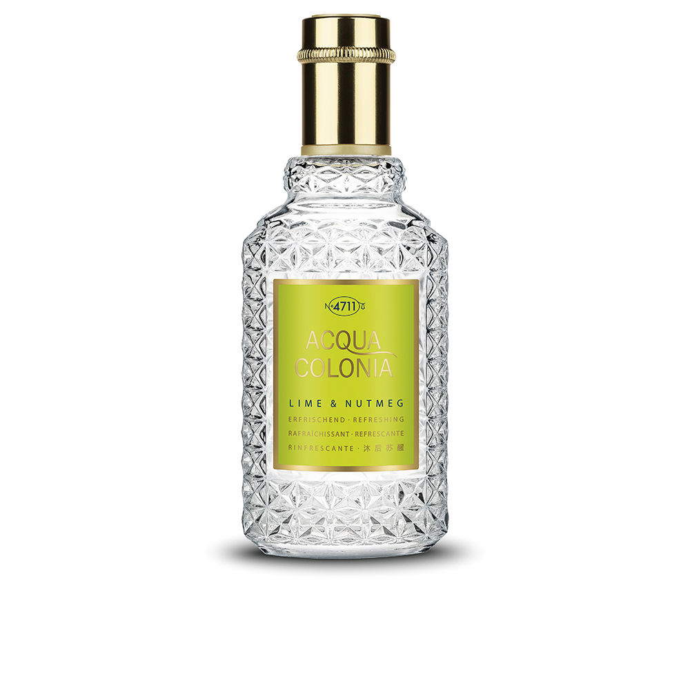 4711 Acqua Colonia Lime & Nutmeg Eau De Cologne Splash & Spray 50 Ml
