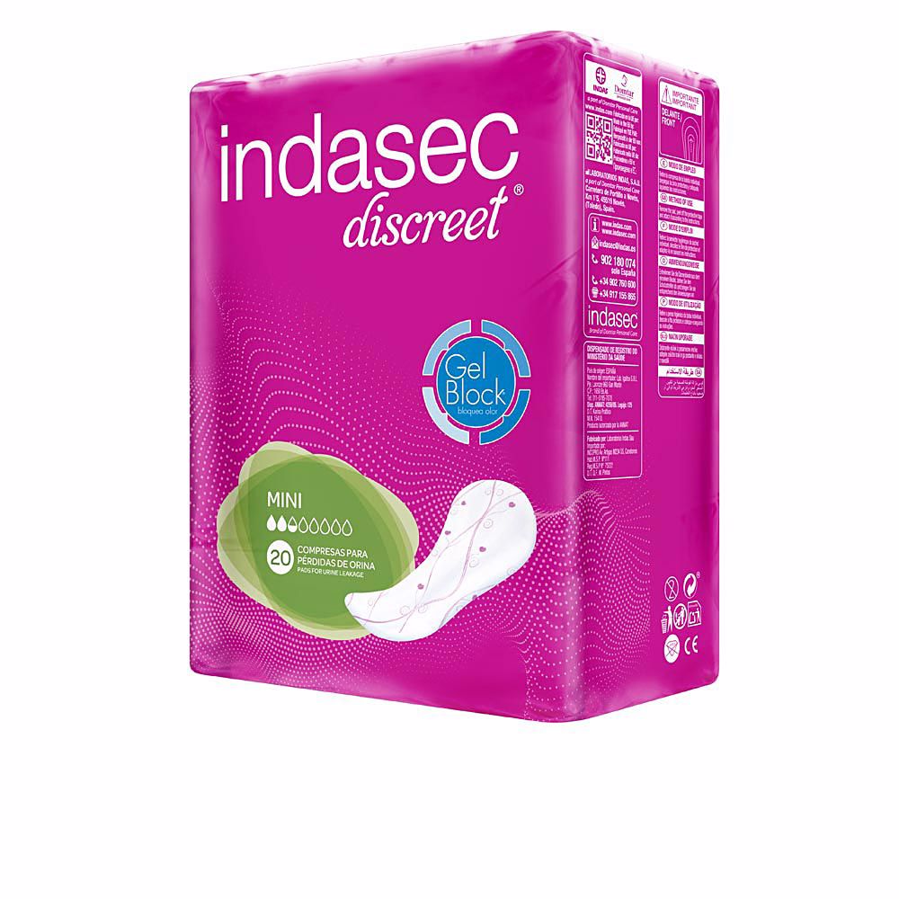 Indasec Discreet Compresa Incontinencia Mini 20 U