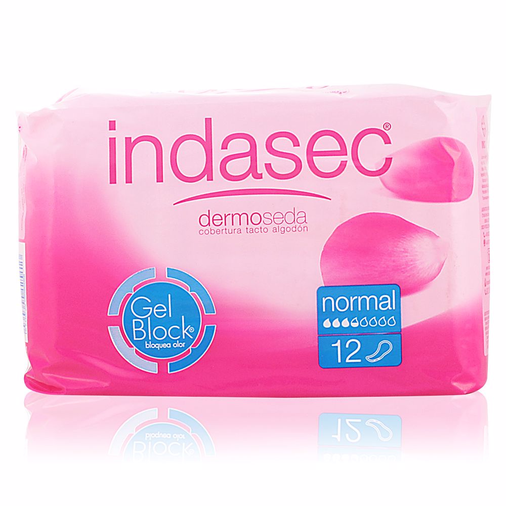 Indasec Discreet Normal Incontinence Pad 12 U