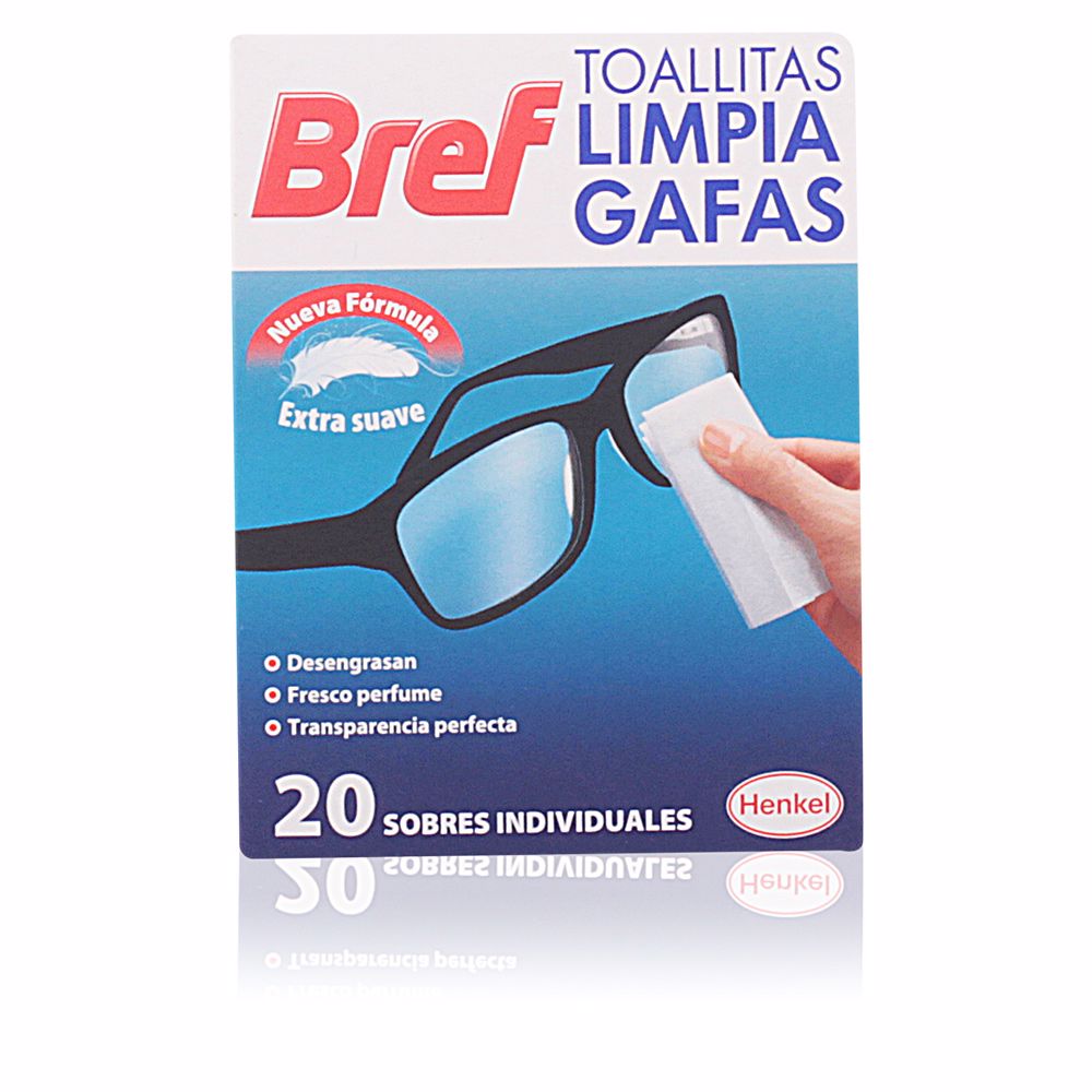 Bref Glasses Cleaning Wipes 20 Units