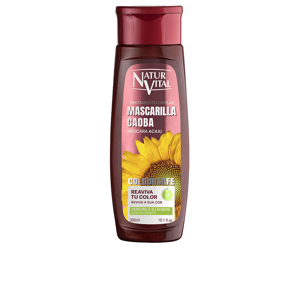 Natur Vital Coloursafe Mask #Mahogany 300 Ml