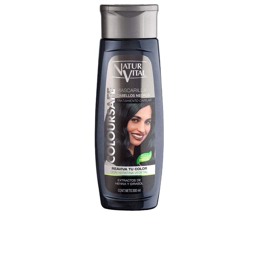Natur Vital Coloursafe Mask #Black 300 Ml