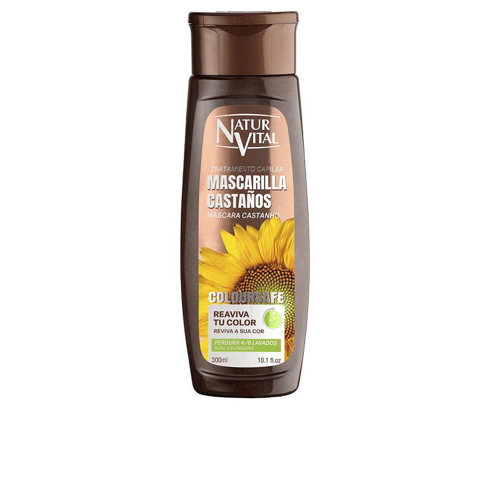 Natur Vital Coloursafe Mask #Brown 300 Ml