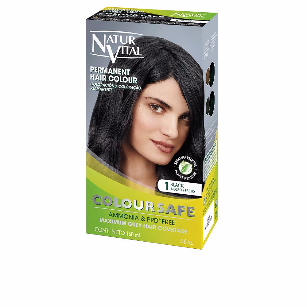 Natur Vital Coloursafe Permanent Dye #1-Black