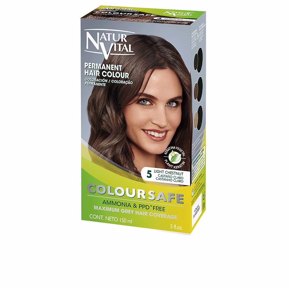 Natur Vital Coloursafe Permanent Dye #5-Light Brown