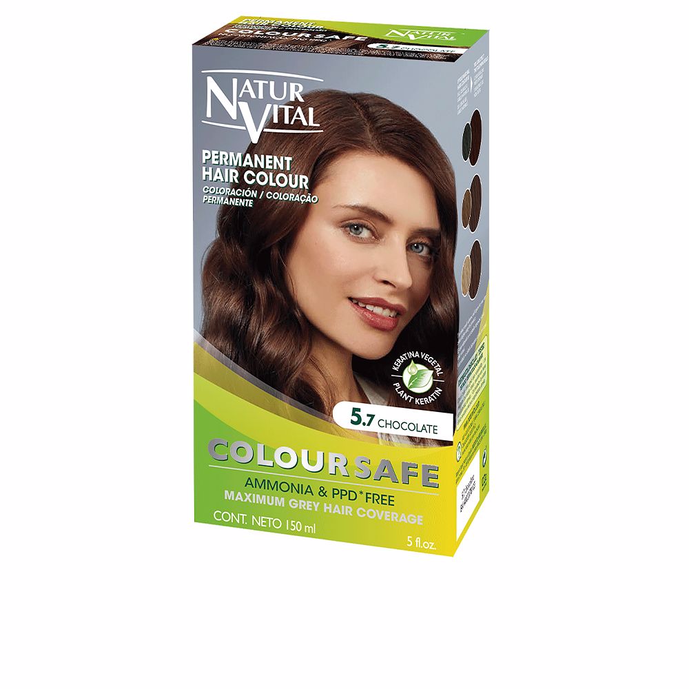 Natur Vital Coloursafe Permanent Dye #5.7-Chocolate