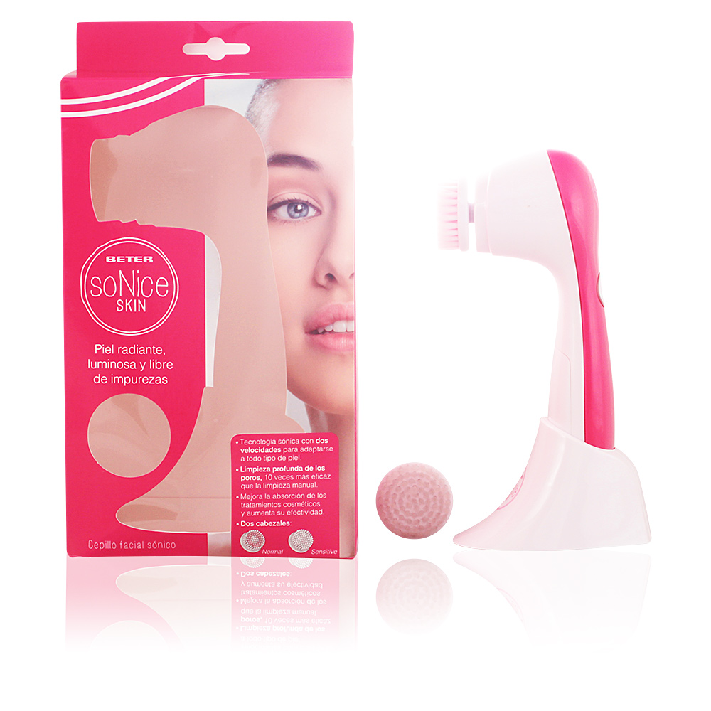 Beter Sonic Facial Brush So Nice Skin +2 Heads 3 Pcs