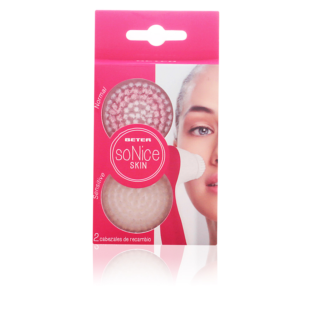Beter Cepillo Facial Recambio Cabezal So Nice Skin 2 Uds