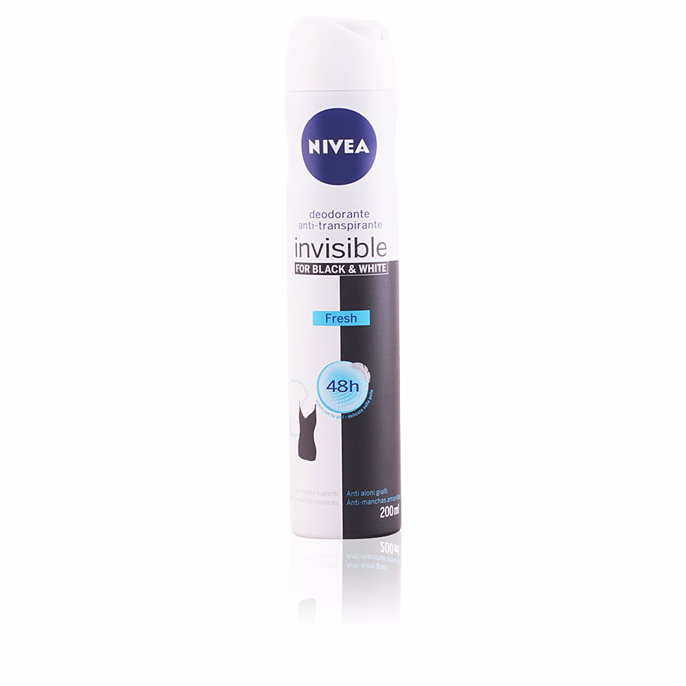 Nivea Black & White Invisible Fresh Deodorant Spray 200 Ml