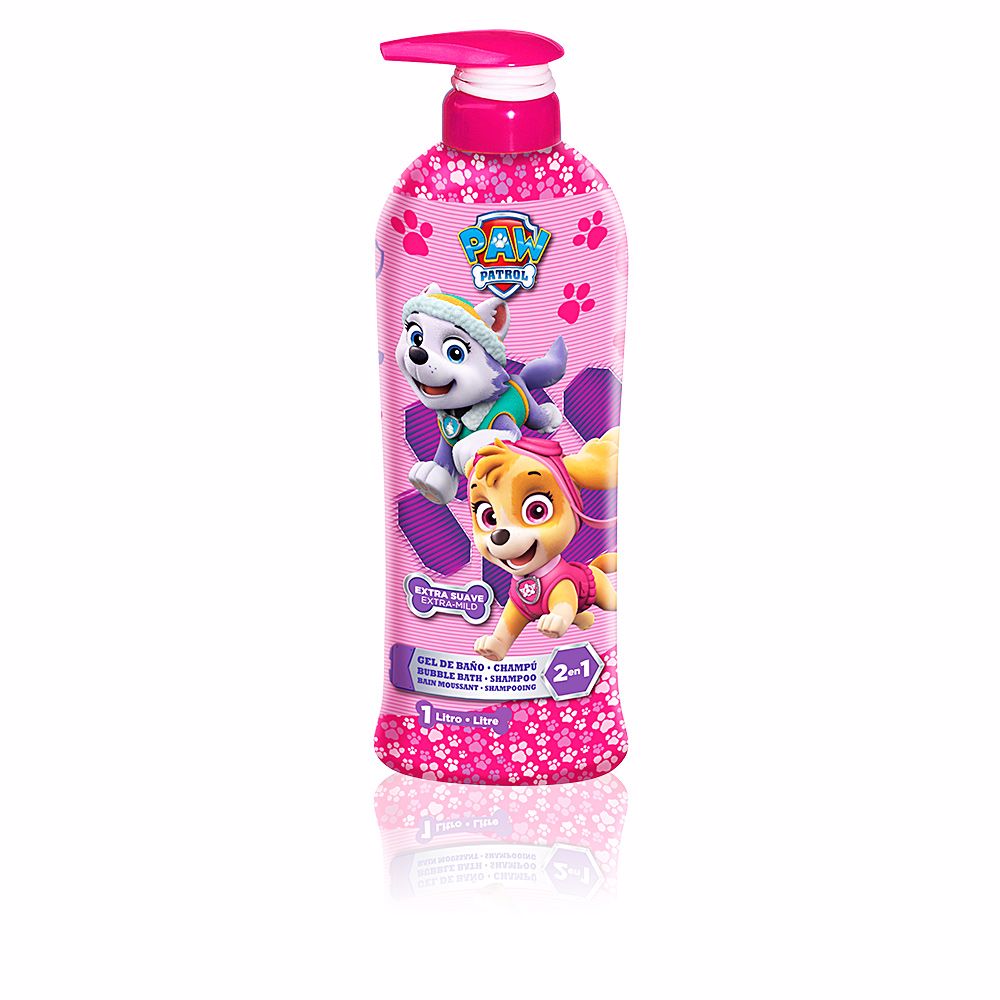 Cartoon Patrulla Canina Rosa Gel & Champú 2en1 1000 Ml