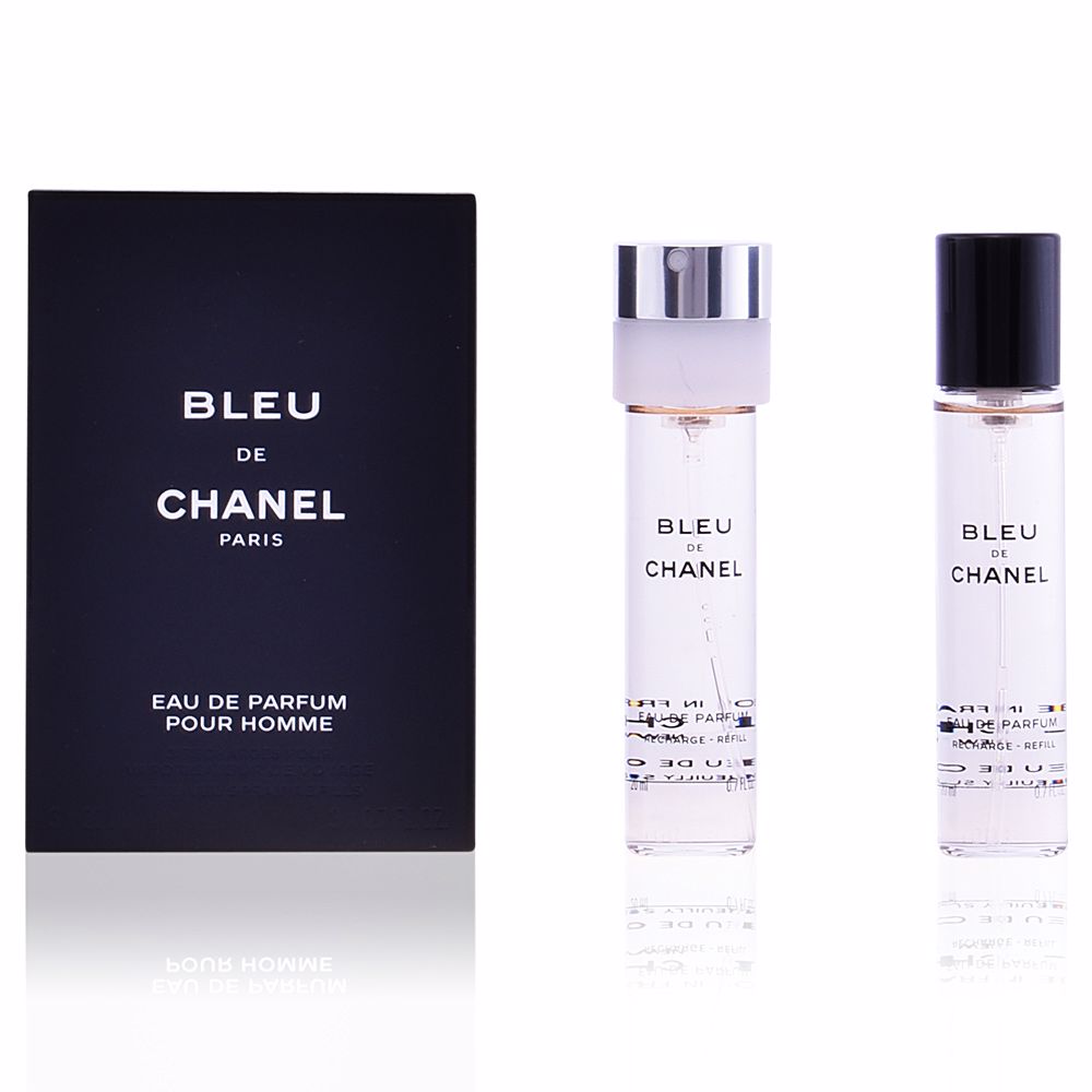 Chanel Bleu Eau De Parfum Spray Refills 3 X 20 Ml