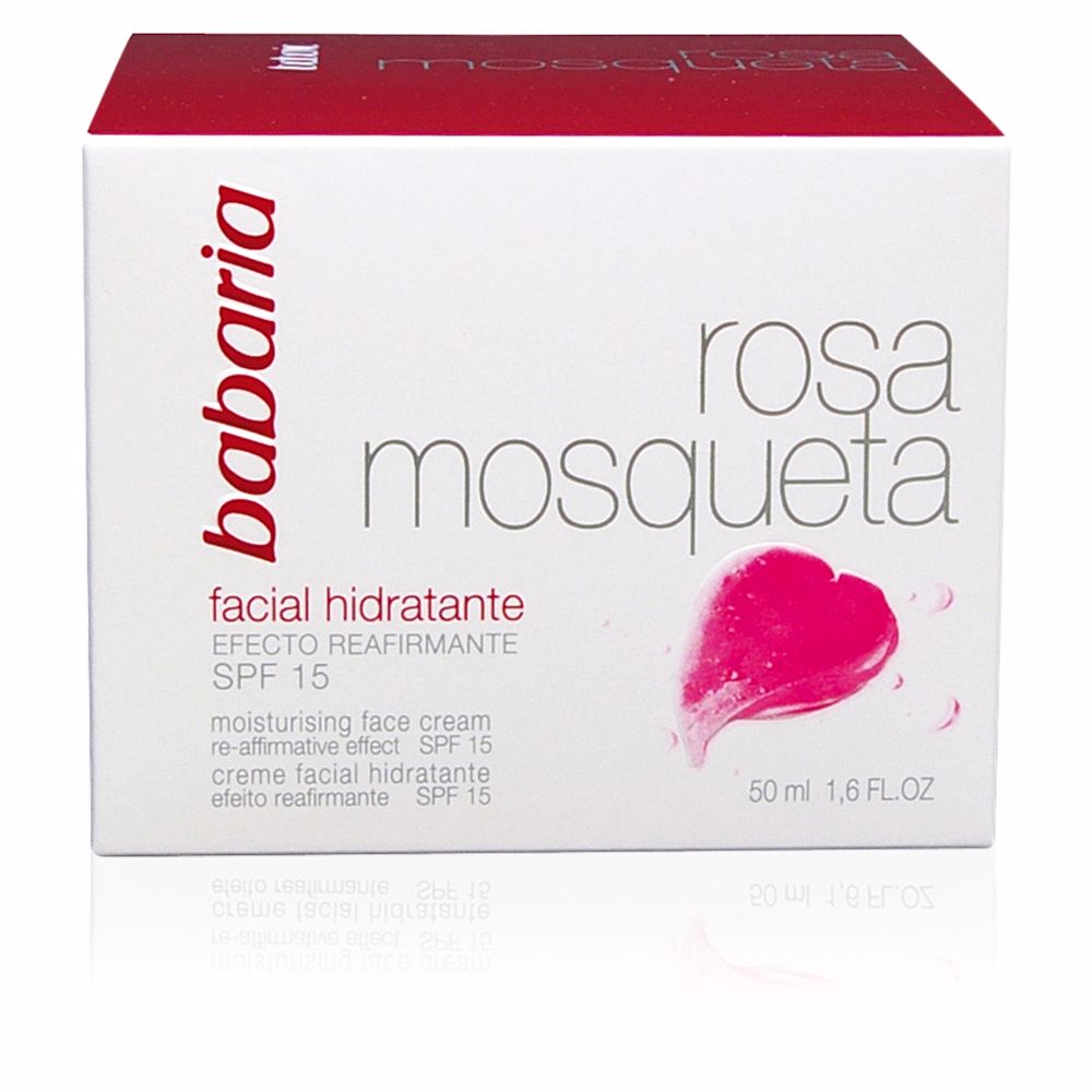 Babaria Rosehip Moisturizing 24h Facial Cream Spf15 50 Ml
