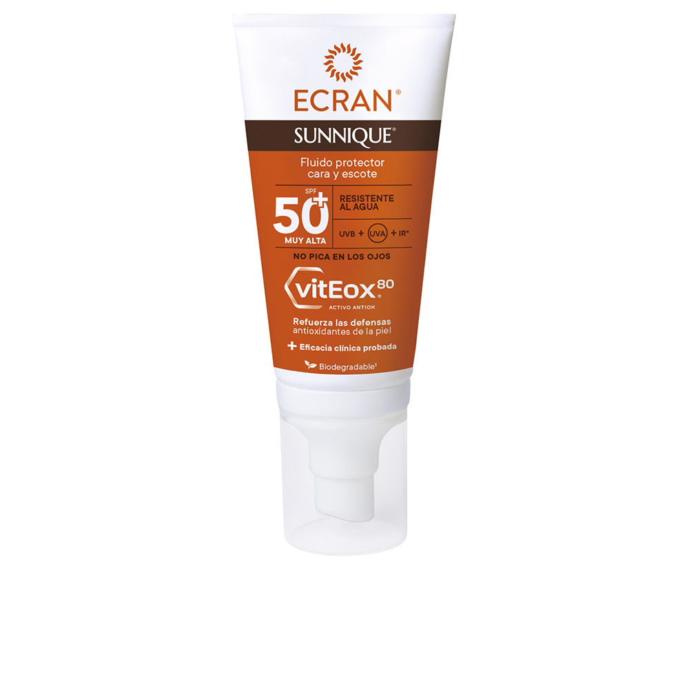 Ecran Sunnique Facial Protective Fluid Spf50+ 50 Ml