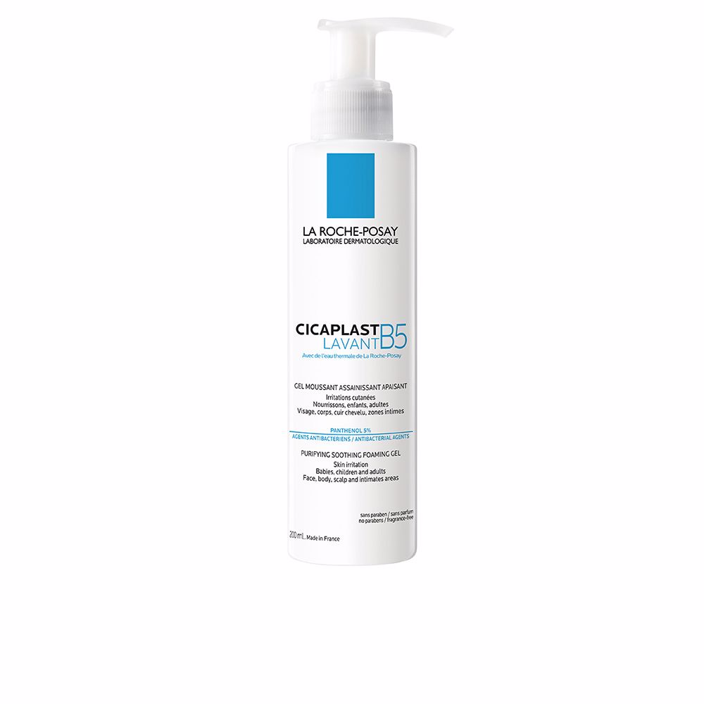 La Roche Posay Cicaplast Gel Lavant B5 Light Soothing Purifying Gel, For Adults, Children And Babies 200 Ml