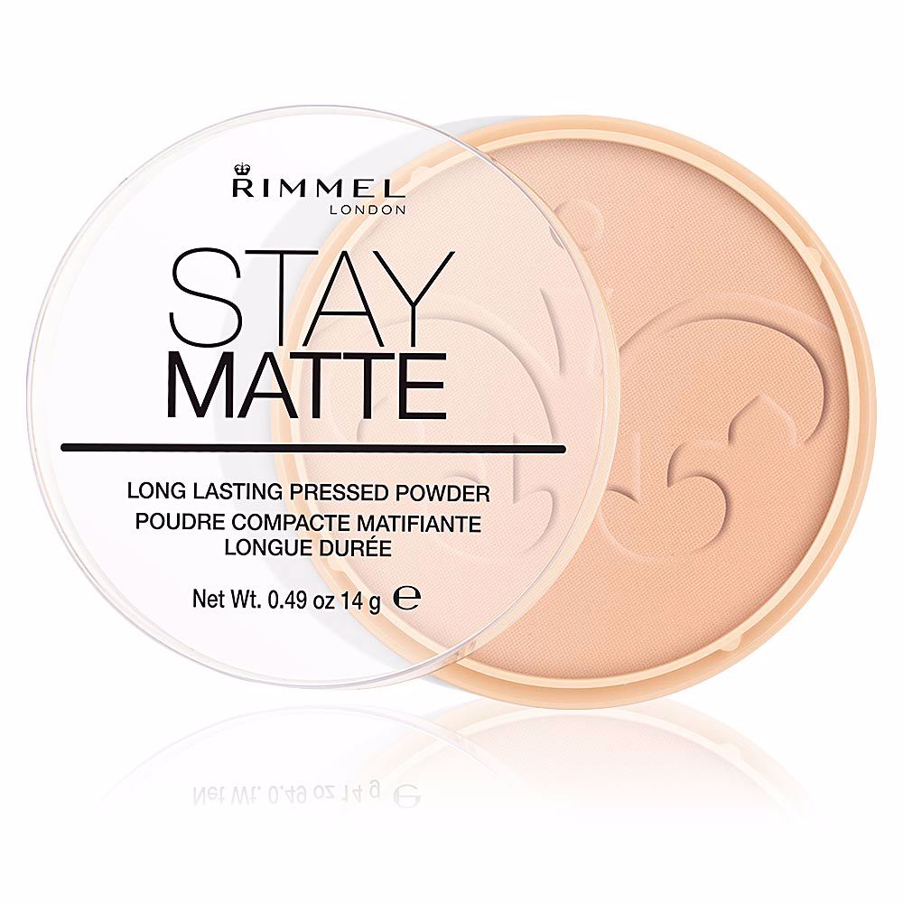 Rimmel London Stay Matte Pressed Powder #005-Silky Beige