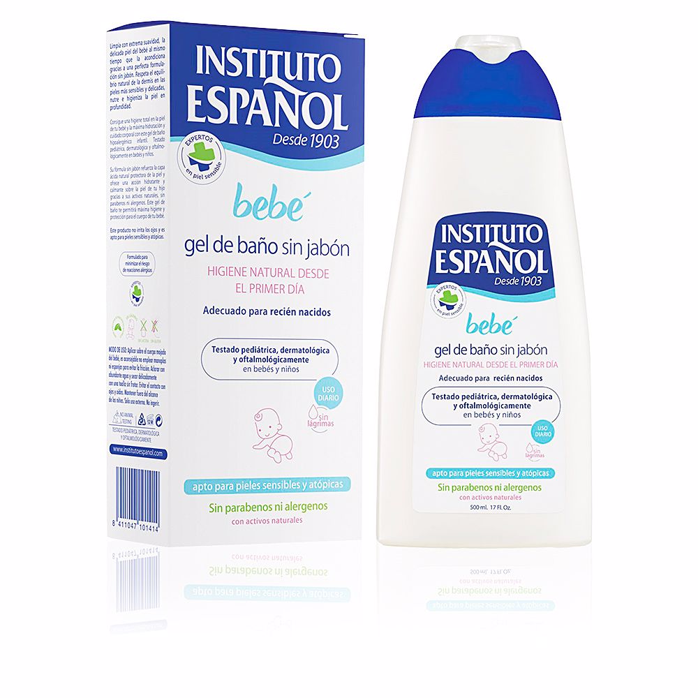 Instituto Español Bebe Soap-Free Shower Gel 500 Ml