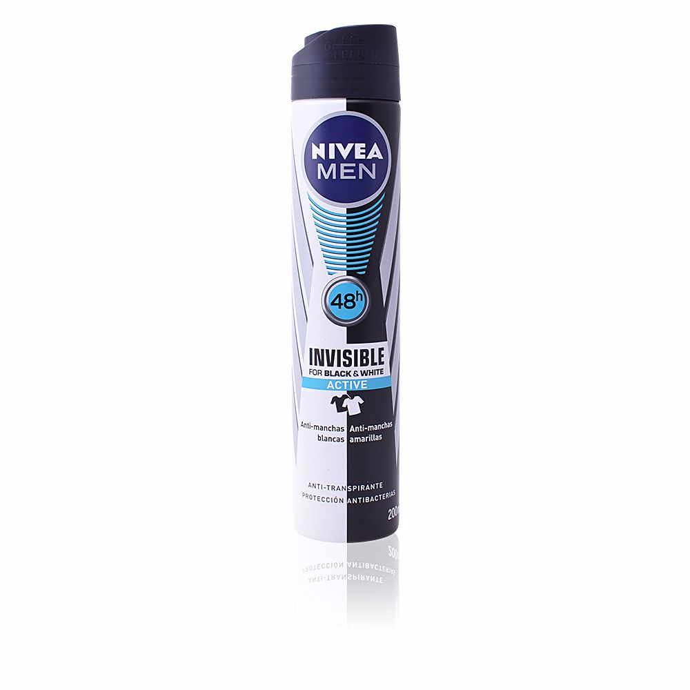 Nivea Men Black & White Active Deodorantspray 200 Ml